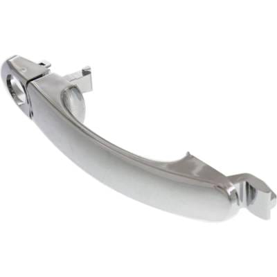 Front Driver Side Exterior Door Handle Compatible With 1998-2010 Volkswagen Beetle Chrome With Key thumbnail 4