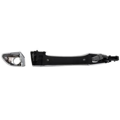 Front Driver Side Exterior Door Handle Compatible With 2016-2021 Hyundai Tucson Chrome With Key Hole thumbnail 4