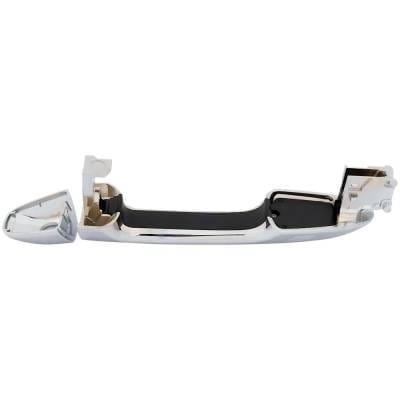 Front Driver Side Exterior Door Handle Compatible With 2016-2023 Toyota Tacoma Chrome With Key Hole thumbnail 12