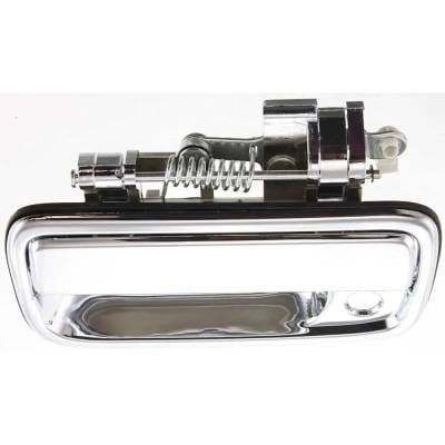 Front Driver Side Exterior Door Handle Compatible With 1995-2004 Toyota Tacoma Chrome With Key Hole thumbnail 12