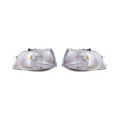 New Pair Of Turn Signal Lights Compatible With Volvo S40 2001-2004 Vo2520109 30621834-8 306218330 thumbnail 3
