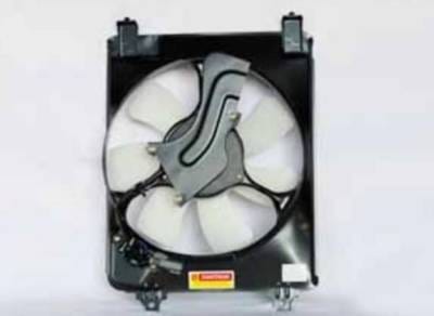 New Ac Condenser Fan Assembly Compatible With 2007-2011 Honda Civic 2.0L L4 1998Cc Sedan thumbnail 4