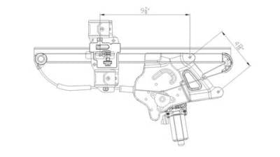 New Front Left Window Regulator Compatible With 00-05 Buick Le Sabre Gm1350132 741-762 82132 82132 thumbnail 10