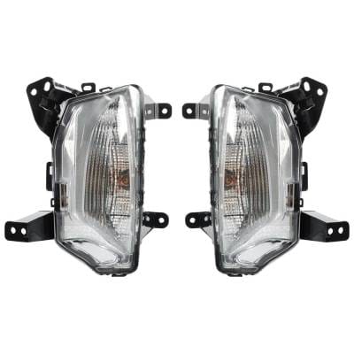 New Pair Of Daytime Running Lights Compatible With Chevrolet Equinox 1.5L 2022 2023 2024 By Part thumbnail 2