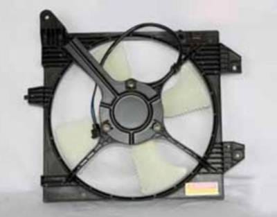 New Ac Condenser Fan Assembly Compatible With 2002 Mitsubishi Lancer 2.0L 2000Cc Mr464708 thumbnail 6