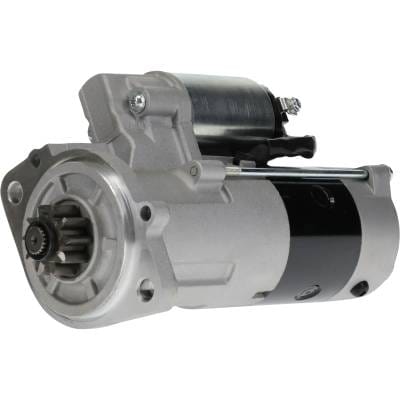 12V Starter Motor Compatible With F18b F18c Forklift Lift Truck S4s S4q2 Diesel G34 G40 Generator thumbnail 2