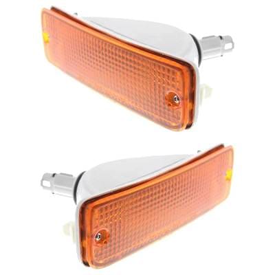 Turn Signal Light Assembly Set Compatible With 1989-1995 Toyota Pickup 2Wd 4Wd 1990-1991 4Runner thumbnail 2