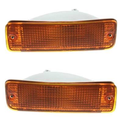 Turn Signal Light Assembly Set Compatible With 1989-1995 Toyota Pickup 2Wd 4Wd 1990-1991 4Runner thumbnail 4