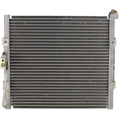 A/C Condenser Compatible With 1992-1993 Honda Civic 1993 Civic Del Sol S Si 1.5L 1.6L I4 Sedan thumbnail 4