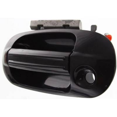 Front Driver Side Exterior Door Handle Compatible With 2003-2017 Ford Expedition Smooth Black With thumbnail 6