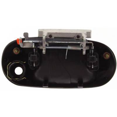 Front Driver Side Exterior Door Handle Compatible With 2003-2017 Ford Expedition Smooth Black With thumbnail 10