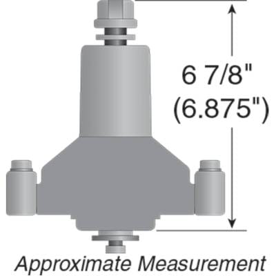 Spindle Assembly Compatible With Ayp Weed Eater We12542f We16542d We18542f Wet1742stb 36 38 42 Inch thumbnail 4