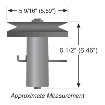 Spindle Assembly Compatible With John Deere Lt160 Lt166 Lt180 38 Inch Deck Am128048 Am126112 314A1 thumbnail 4