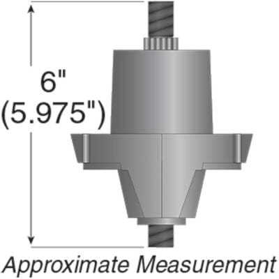 Deck Spindle Assembly Compatible With Mtd Gold Huskee White Outdoor 38 42-Inch 600 Series 618-0138P thumbnail 4