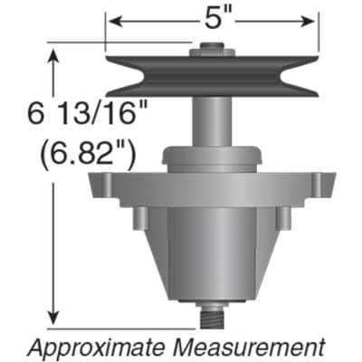 50 Inch Spindle Assembly With Pulley Compatible With Xt1-Gt50 Rzt-L50 Rzt-S50 G8300 G8200 Super thumbnail 6