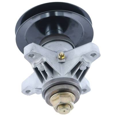 50 54 Inch Deck Spindle Assembly With Pulley Compatible With Lt1050 Lt1024 Slt1554 Riding Lawn thumbnail 6