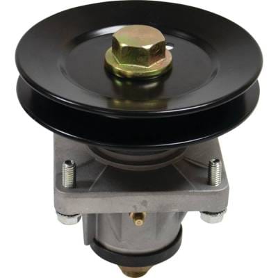 Spindle Assembly With Pulley Compatible With Lt1022 Lt1045 Lt1046 46 Inch Deck Riding Lawn Tractor thumbnail 4