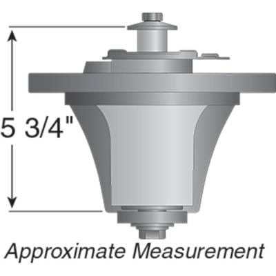 Spindle Assembly Compatible With Grasshopper Midmount 220 223 227 52-61In Zero-Turn 3452 3461 3661 thumbnail 4