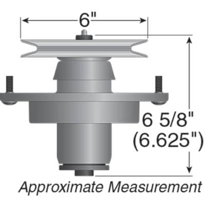 Heavy Duty Spindle Assembly Compatible With John Deere 657 657A 665 667A Quik-Trak 54 60-Inch thumbnail 4