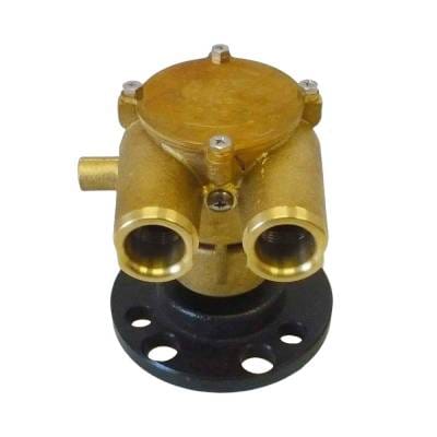 Sea Water Pump Compatible With Pleasure Craft Marine Indmar Omc V8 Chevy 305 350 454 Ford 302 351 thumbnail 2
