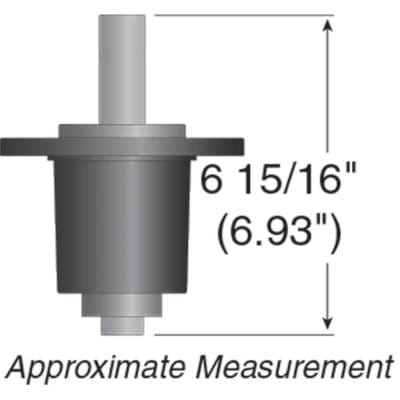 Spindle Assembly Compatible With Ayp Lz12597rb Lz145h97 Lz20h107 Bobcat 642201 642203 642206 642207 thumbnail 4