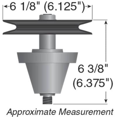 Spindle Assembly Compatible With Craftsman 247250000 247250010 Cub Cadet Cc30 13A726jd 30 42 In. thumbnail 4
