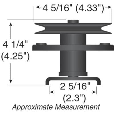 Deck Spindle Compatible With Craftsman 917255950 917255960 44 50 Inch Mower Deck Ayp 532136819 thumbnail 6
