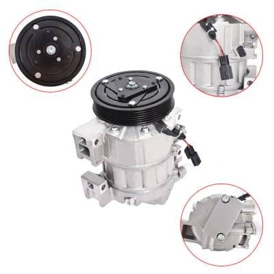 A/C Compressor Compatible With 2007-2012 Nissan Sentra 2.5L L4 Altima Sedan Dcs171c 6-Groove Clutch thumbnail 14