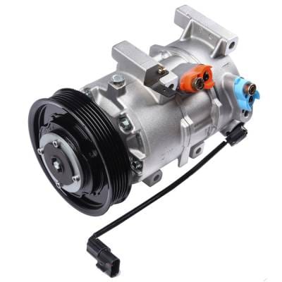 A/C Compressor Compatible With 2012-2017 Kia Rio 1.6L L4 Lx Ex Sx 2012-2017 Hyundai Accent Sedan thumbnail 2