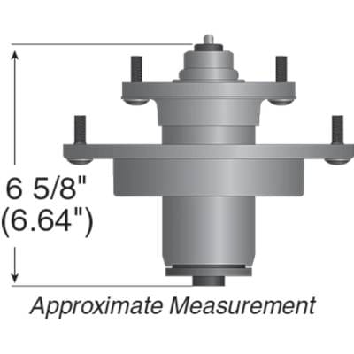 Spindle Assembly Compatible With John Deere 1575-60 1575-72 1580-60 1580-72 Terraincut Front Mower thumbnail 6