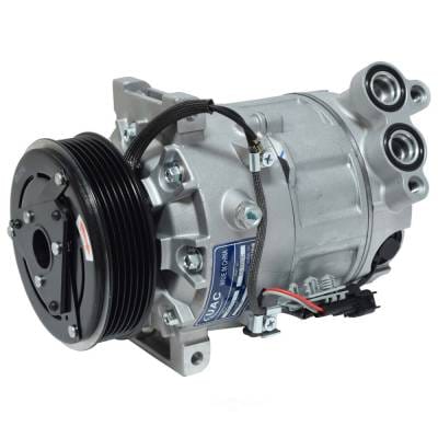 A/C Compressor Compatible With 2007-2010 Volvo S80 V8 4.4L B8444s Luxury Sedan R134a Refrigerant thumbnail 2
