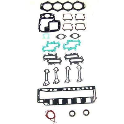 Powerhead Gasket Kit Compatible With 1990-2000 Force Mercury Sport Jet 120 Hp 4-Cylinder Outboard thumbnail 2