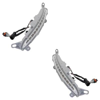 New Pair Of Driving Light Compatible With Kia Optima Sx Optima Sxl 2012-2013 By Ki2562100 Ki2563100 thumbnail 6
