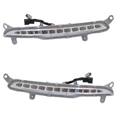 New Pair Of Driving Light Compatible With Kia Optima Sx Optima Sxl 2012-2013 By 922072T100 Ki2562100 thumbnail 2