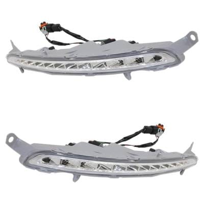 New Pair Of Driving Light Compatible With Kia Optima Sx Optima Sxl 2012-2013 By Ki2562100 Ki2563100 thumbnail 8