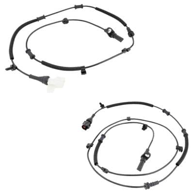 New Rear Left And Rear Right Abs Speed Sensor Compatible With Ford F-150 Fx4 8 Cyl 5.4L F-150 Xl 8 thumbnail 4
