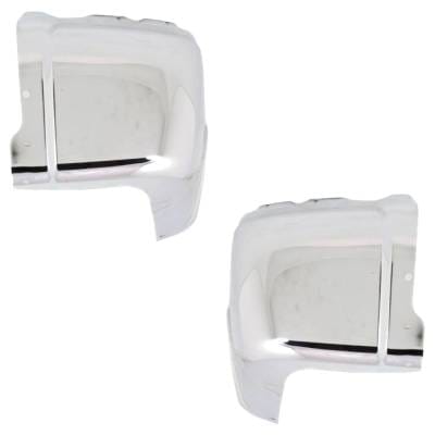 New Rear Left And Rear Right Bumper End Compatible With Chevrolet Gmc Silverado 3500 Hd Lt 8 Cyl thumbnail 4