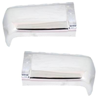 New Rear Left And Rear Right Bumper End Compatible With Chevrolet Gmc Sierra 2500 Hd Denali 8 Cyl thumbnail 2