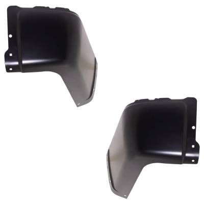 New Rear Left And Rear Right Bumper End Compatible With Chevrolet Gmc Sierra 1500 Wt 8 Cyl 4.8L thumbnail 4
