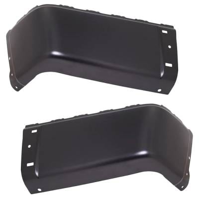 New Rear Left And Rear Right Bumper End Compatible With Chevrolet Gmc Silverado 1500 Ls 6 Cyl 4.3L thumbnail 2