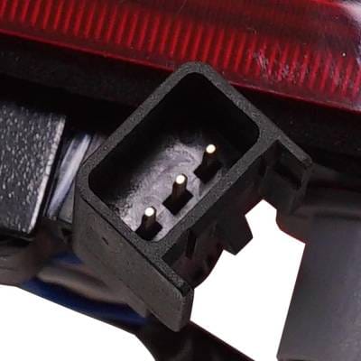 New Clear & Red Third Brake Light Compatible With Chevrolet Gmc Hummer Sierra 1500 Sle 8 Cyl 6.2L thumbnail 14
