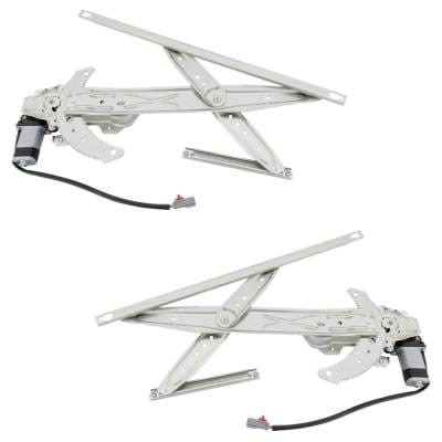 New Front Left And Front Right Window Regulator Compatible With Honda Accord Value Package 4 Cyl thumbnail 8