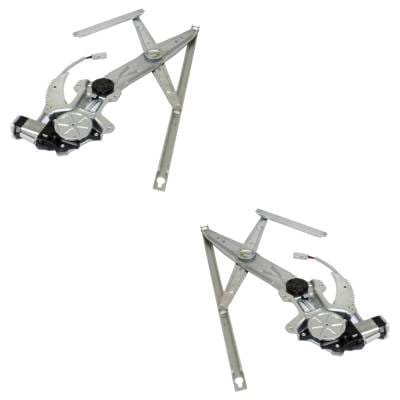 New Front Left And Front Right Window Regulator Compatible With Honda Civic Cx Civic Si 1992-1995 By thumbnail 6