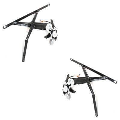 New Front Left And Front Right Window Regulator Compatible With Honda Civic Cx Civic Si 1992-1995 By thumbnail 14