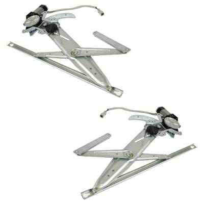 New Front Left And Front Right Window Regulator Compatible With Honda Civic Dx Civic Vx 1992-1995 By thumbnail 4