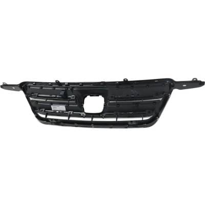 New Chrome/Painted Dark Gray Grille Assembly Compatible With Honda Cr-V Ex 4 Cyl 2.4L Cr-V Se 4 Cyl thumbnail 10