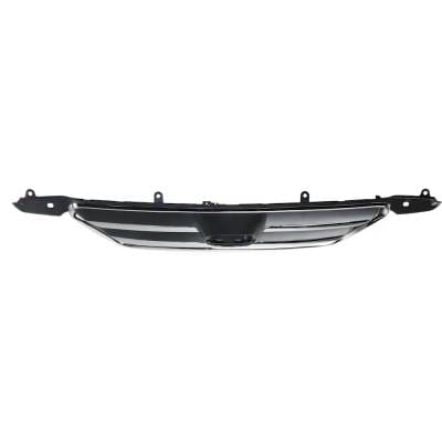New Chrome/Painted Dark Gray Grille Assembly Compatible With Honda Cr-V Ex 4 Cyl 2.4L Cr-V Se 4 Cyl thumbnail 12