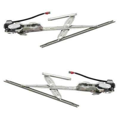 New Front Left And Front Right Window Regulator Compatible With Honda Accord Lx 4 Cyl 2.3L Accord Lx thumbnail 2