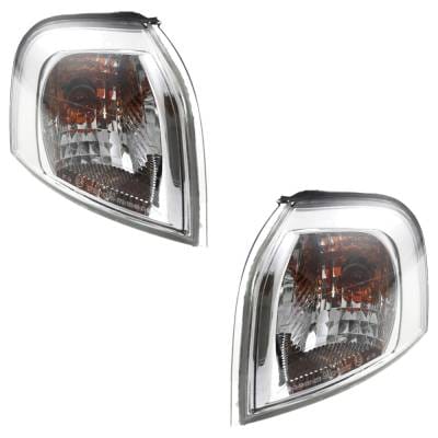 New Pair Of Corner Light Compatible With Volvo S80 2.5T Awd 5 Cyl 2.5L S80 T6 Premier 6 Cyl 2.9L thumbnail 4