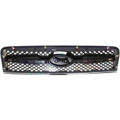 New Black Grille Assembly Compatible With Hyundai Tucson Gl 4 Cyl 2.0L Tucson Gls 6 Cyl 2.7L Tucson thumbnail 8